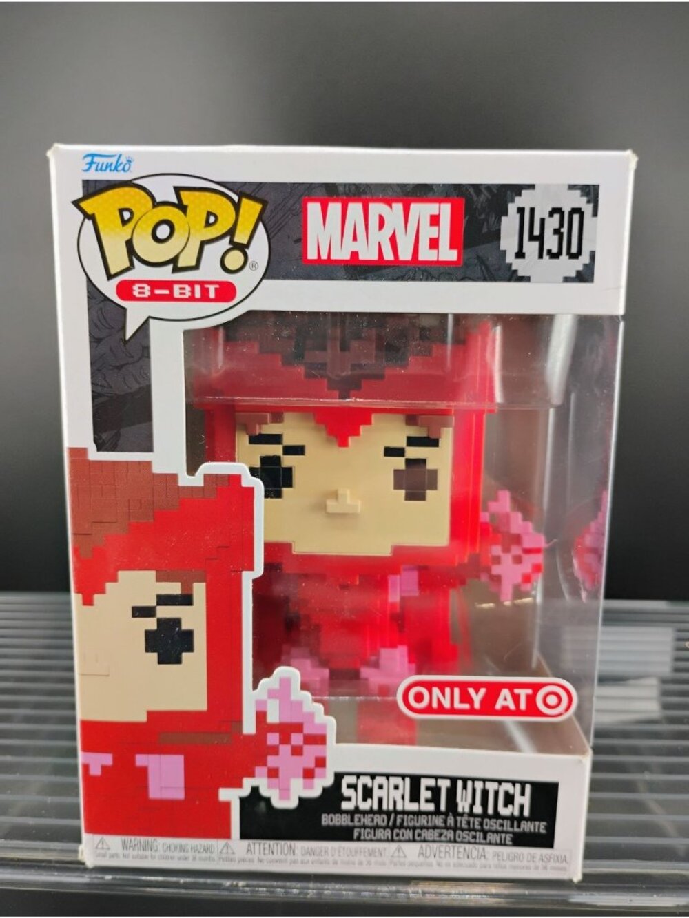 Funko Pop! Marvel 8-Bit Scarlet Witch Vinyl Figure 1430 Exclusive